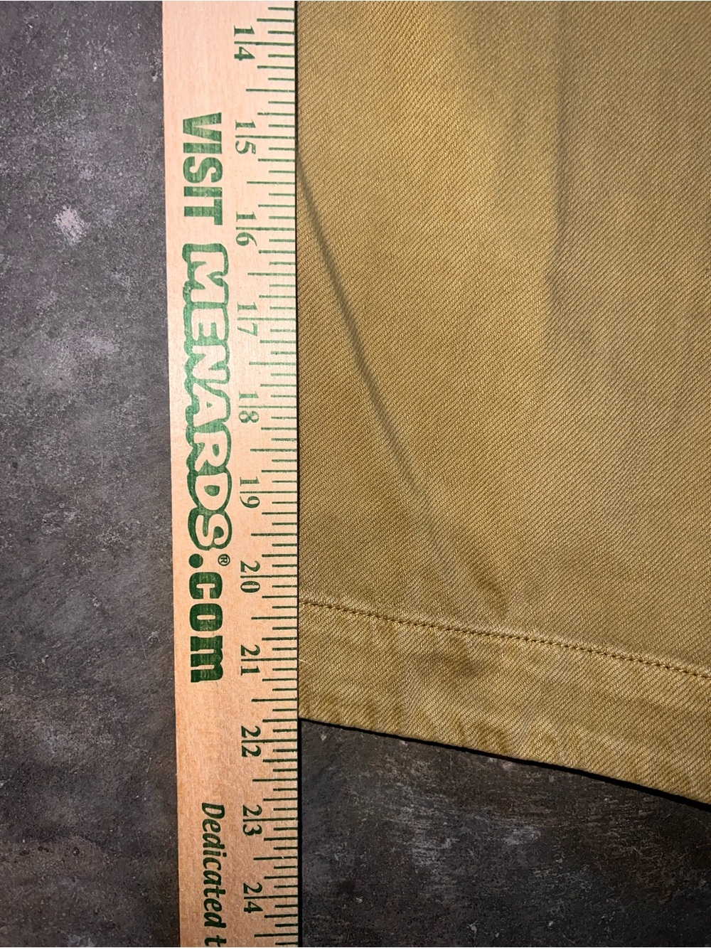 Pilcro Tapered Crop Chino Pants - Picture 7 of 7